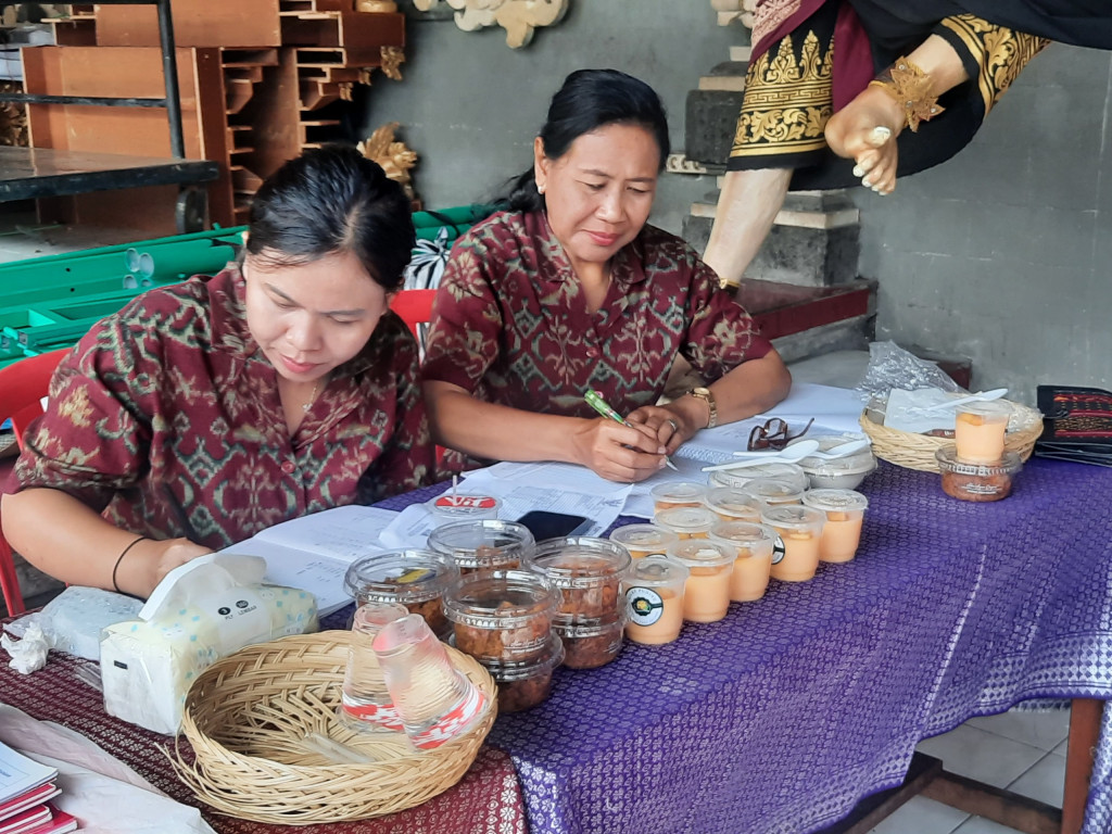 Banjar Taman Tirta Ikut Serta dalam Kegiatan Posyandu Balita Serentak oleh Kecamatan Kuta Utara
